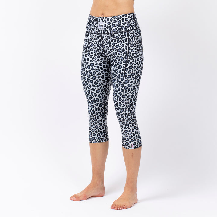 Eivy Pocket 3/4 Tights - Women's Snow Leopard
