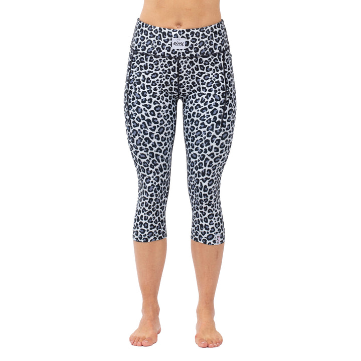 Eivy Pocket 3/4 Tights - Women's Snow Leopard