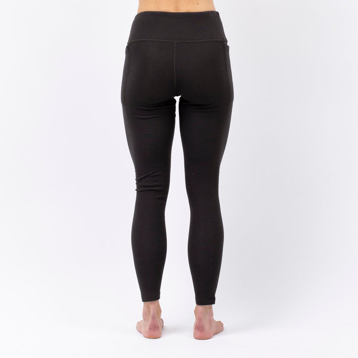 Eivy Pocket Wool Rib Tights - Women's Black