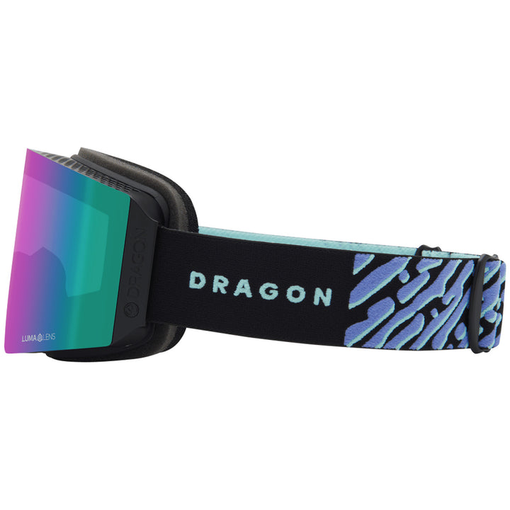 Dragon RVX MAG OTG IR Low Bridge Fit Goggles Cool Wave/LumaLens Celeste Infrared + LumaLens Amber