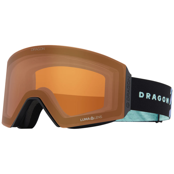 Dragon RVX MAG OTG IR Low Bridge Fit Goggles Cool Wave/LumaLens Celeste Infrared + LumaLens Amber
