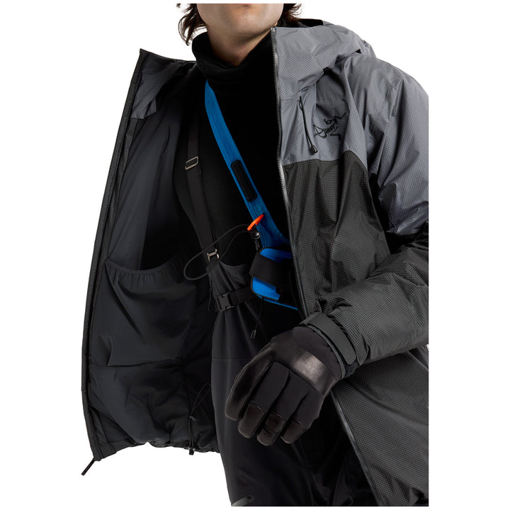 Arc'teryx Rush Insulated Jacket - Men's Graphite/Black