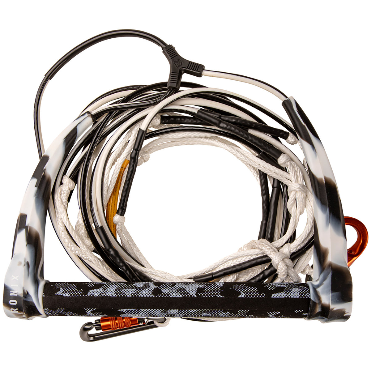 Ronix Recon with Bimini Quick Connect 30 ft Spinner Surf Rope Snow Camo