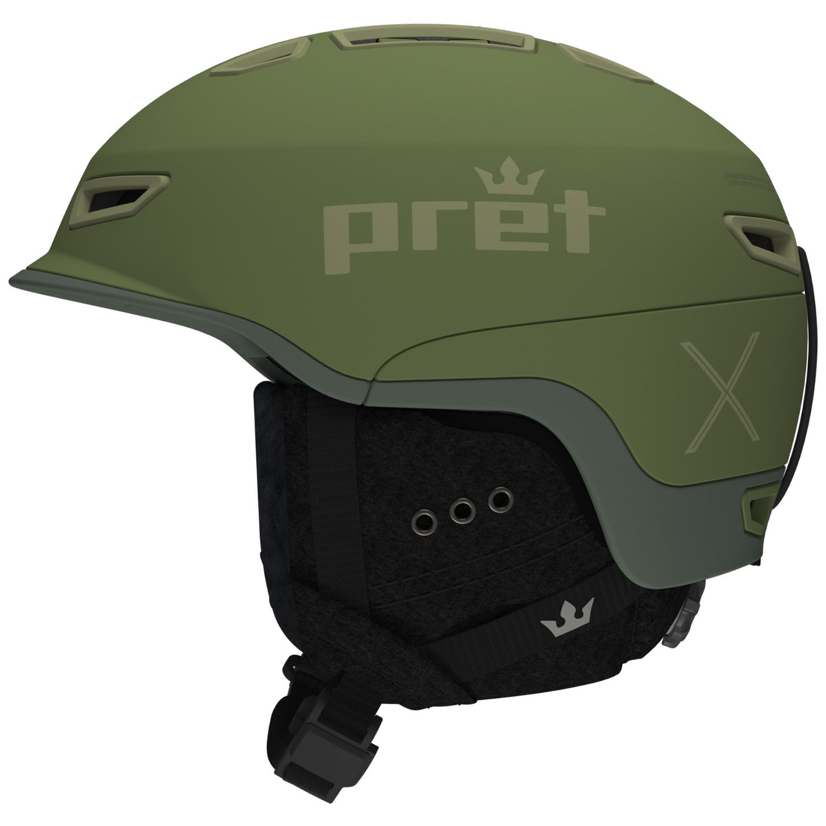 Pret Fury X MIPS Helmet Green