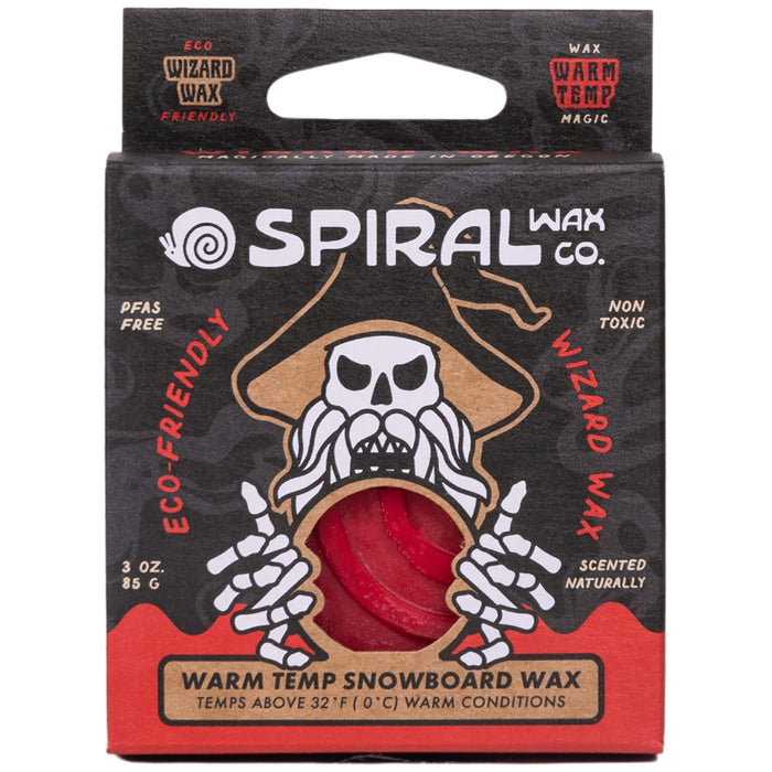 Spiral Wax Co. Wizard Warm Temp Wax Red