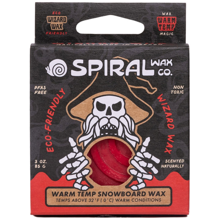 Spiral Wax Co. Wizard Warm Temp Wax Red