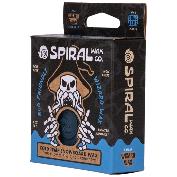 Spiral Wax Co. Wizard Cold Temp Wax Blue