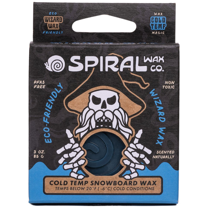 Spiral Wax Co. Wizard Cold Temp Wax Blue