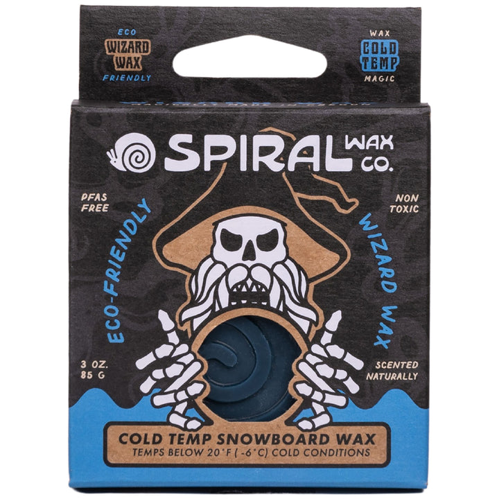 Spiral Wax Co. Wizard Cold Temp Wax Blue
