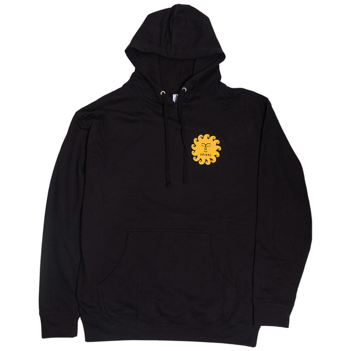 Spiral Wax Co. Sungod Hoodie - Unisex Black