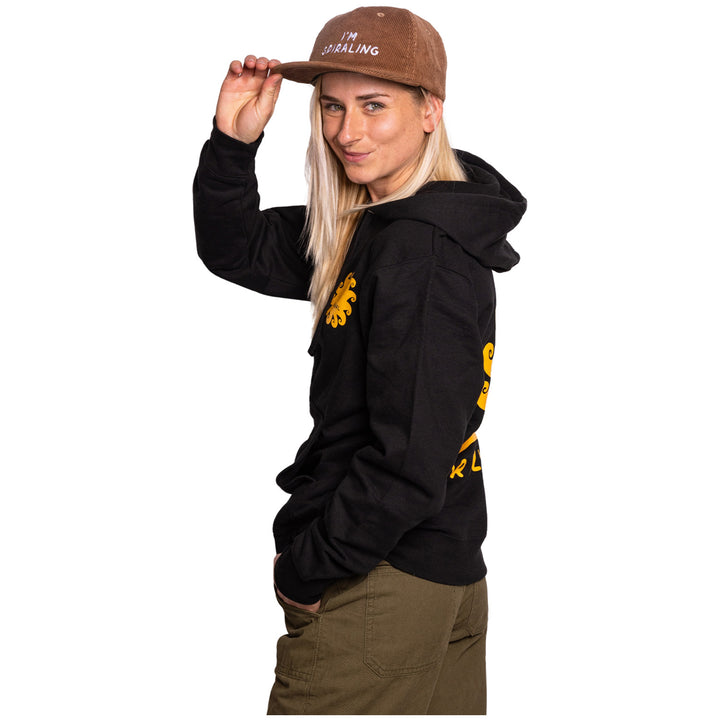 Spiral Wax Co. Sungod Hoodie - Unisex Black