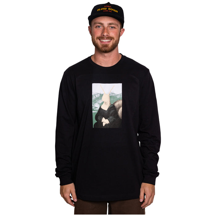 Spiral Wax Co. Renaissance Long Sleeve T-Shirt - Unisex Black