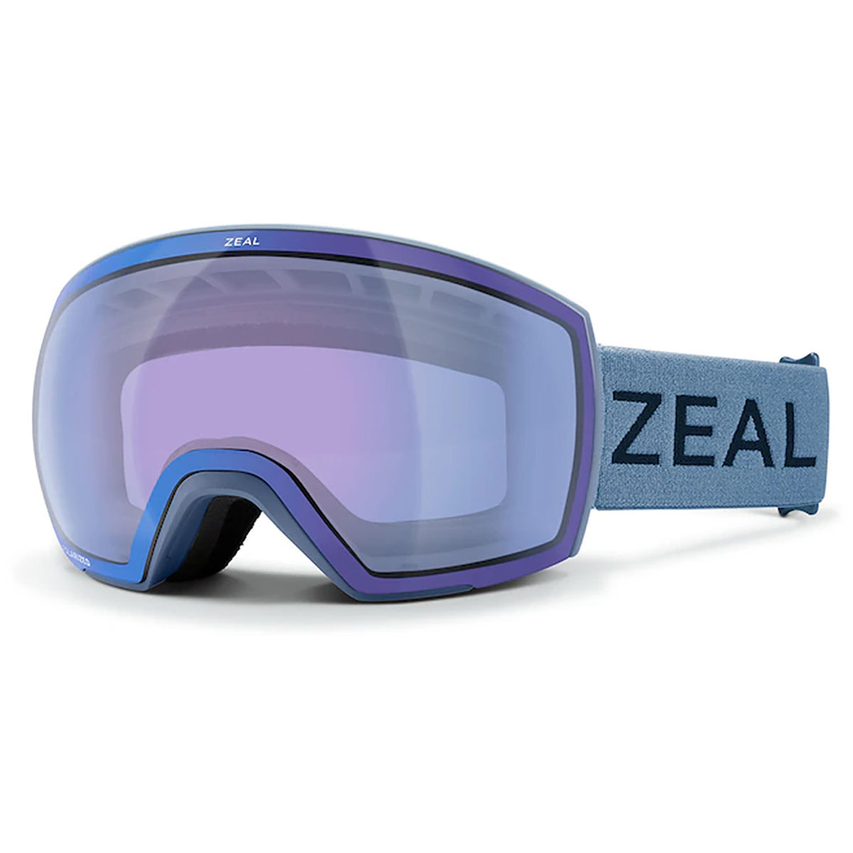 Zeal Hangfire Goggles Blue Steel/Persimmon Sky Blue Mirror