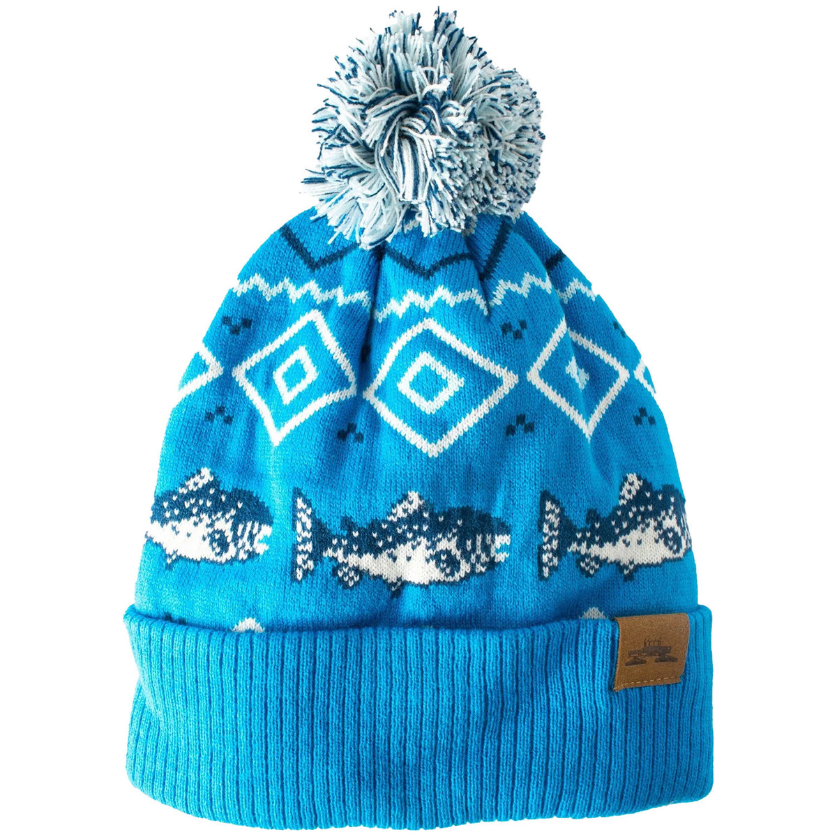Spacecraft Wild Pom Beanie Blue