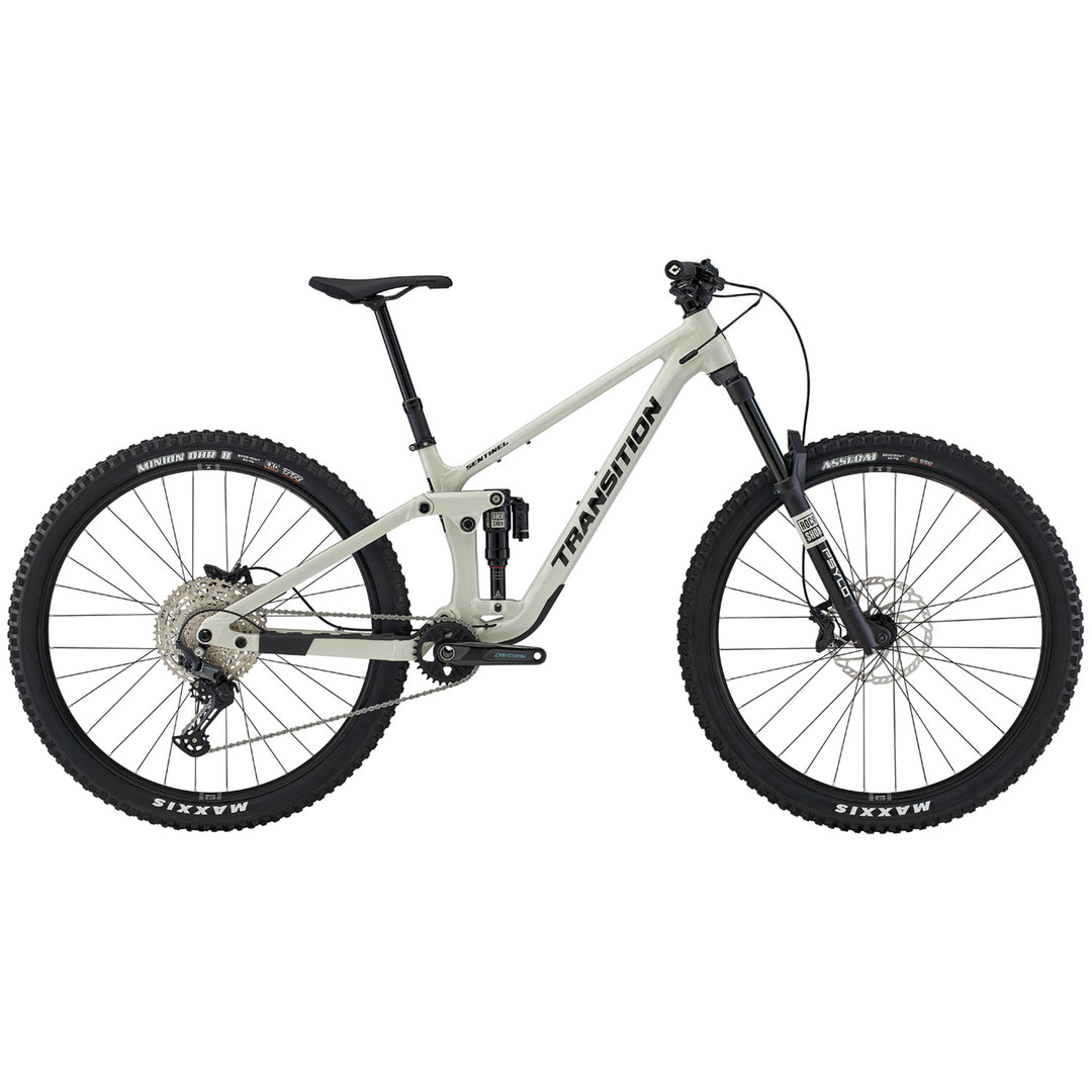 2025 Transition Sentinel Alloy Deore Bike, Glacier White / XL