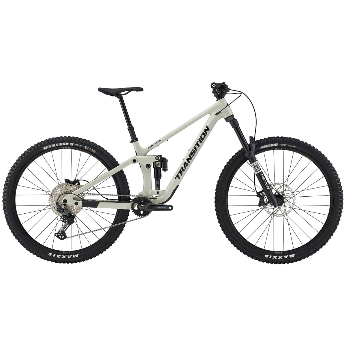 Transition Sentinel Alloy Deore Complete Mountain Bike 2025 Glacier White