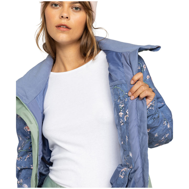 Roxy Jetty Block Jacket - Women's Wild Wind Chloe Blossom