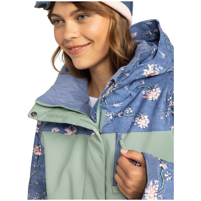 Roxy Jetty Block Jacket - Women's Wild Wind Chloe Blossom