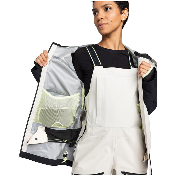 Roxy GORE-TEX Lunalite 3L Jacket - Women's Buttercream
