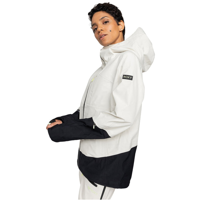 Roxy GORE-TEX Lunalite 3L Jacket - Women's Buttercream