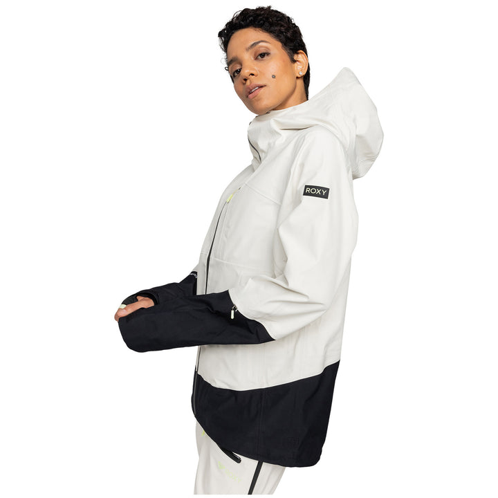 Roxy GORE-TEX Lunalite 3L Jacket - Women's Buttercream