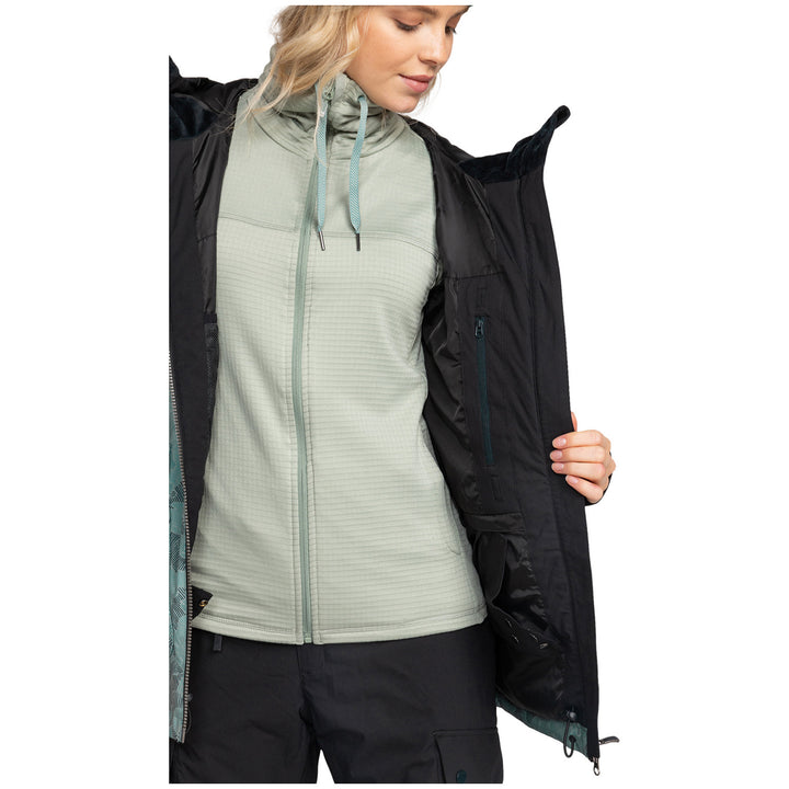 Roxy Stated Jacket - Women's Lily Pad Sketch Book