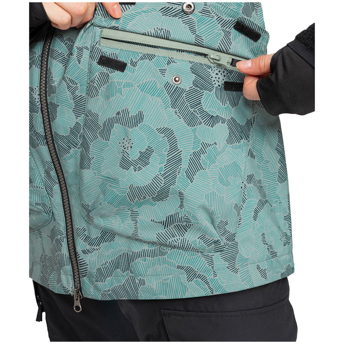 Roxy Stated Jacket - Women's Lily Pad Sketch Book