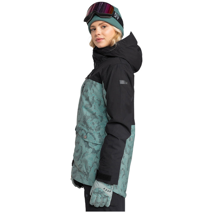 Roxy Stated Jacket - Women's Lily Pad Sketch Book