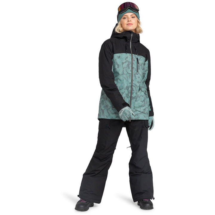 Roxy Stated Jacket - Women's Lily Pad Sketch Book