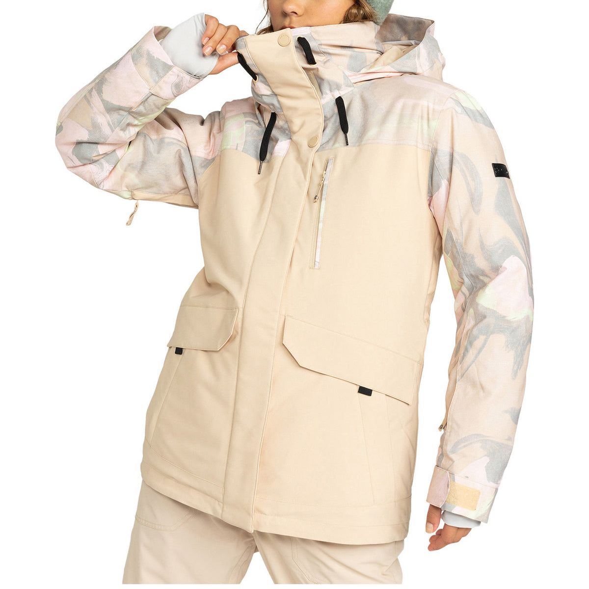 Roxy Dawnrae Parka - Women's Pebble Swirl