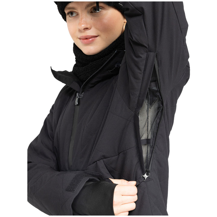Roxy Radiant Lines Overhead Jacket - Women's True Black