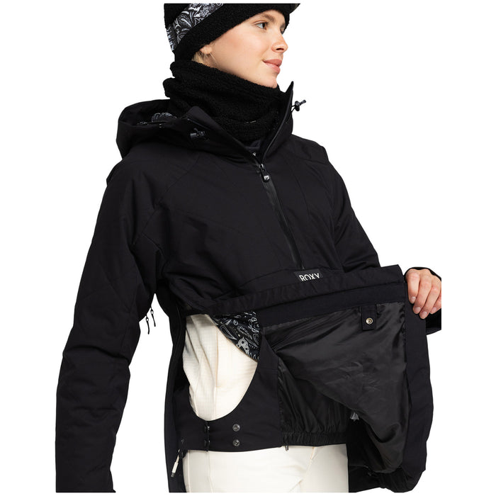 Roxy Radiant Lines Overhead Jacket - Women's True Black