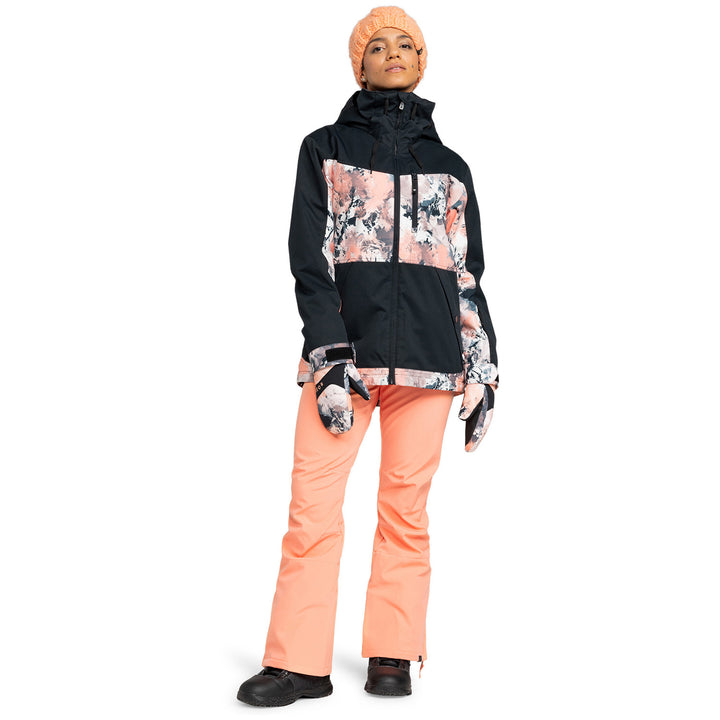 Roxy Presence Parka - Women's Peach Pink Dreamy Picture