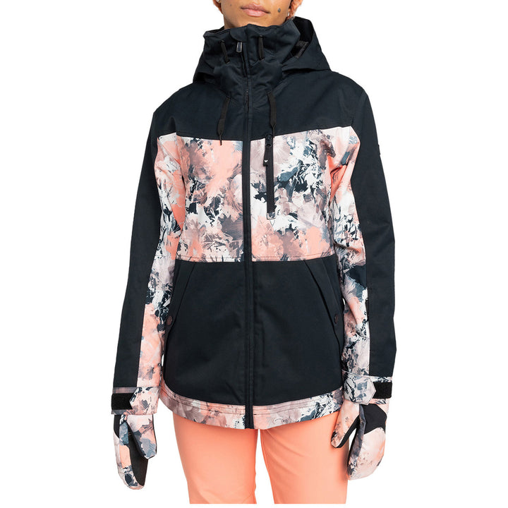 Roxy Presence Parka - Women's Peach Pink Dreamy Picture