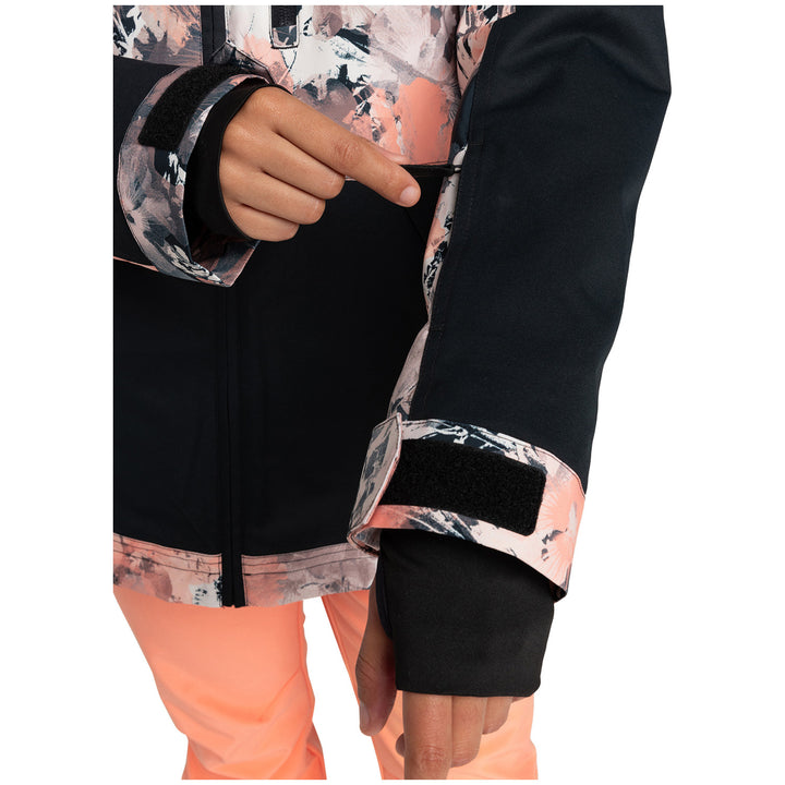 Roxy Presence Parka - Women's Peach Pink Dreamy Picture