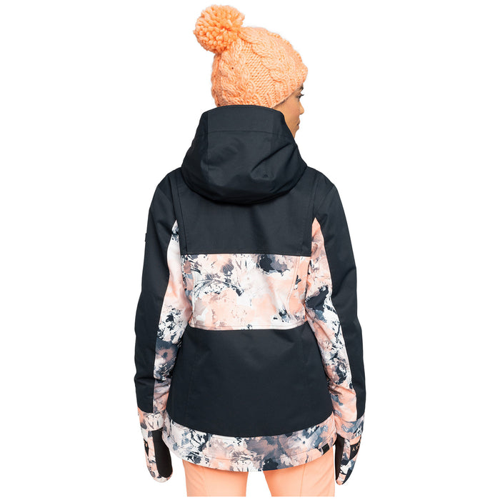 Roxy Presence Parka - Women's Peach Pink Dreamy Picture
