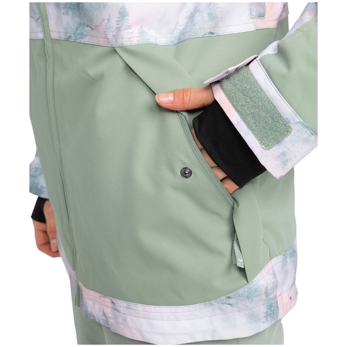 Roxy Presence Parka - Women's Sea Pine Mystery Fog