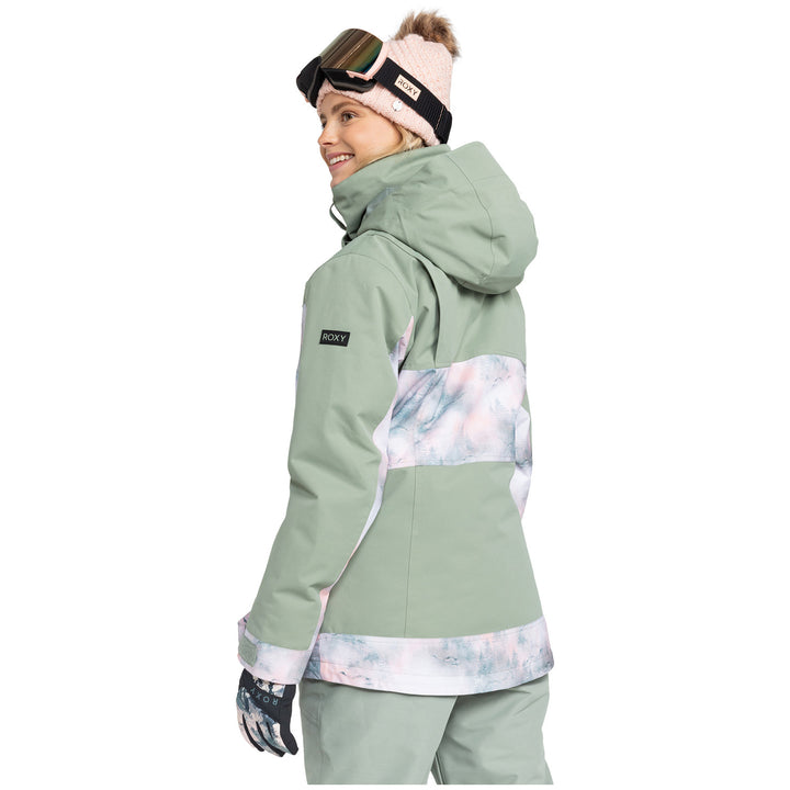 Roxy Presence Parka - Women's Sea Pine Mystery Fog