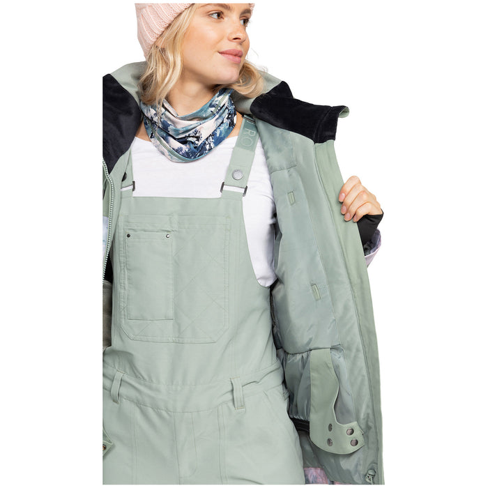 Roxy Presence Parka - Women's Sea Pine Mystery Fog