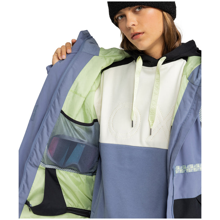 Roxy Highridge Hoodie Jacket - Women's Wild Wind
