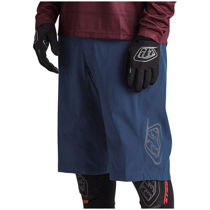 Troy Lee Designs Flowline Shell Shorts Solid Navy