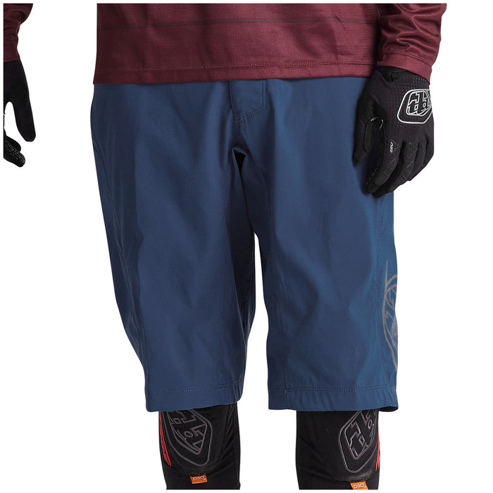 Troy Lee Designs Flowline Shell Shorts Solid Navy