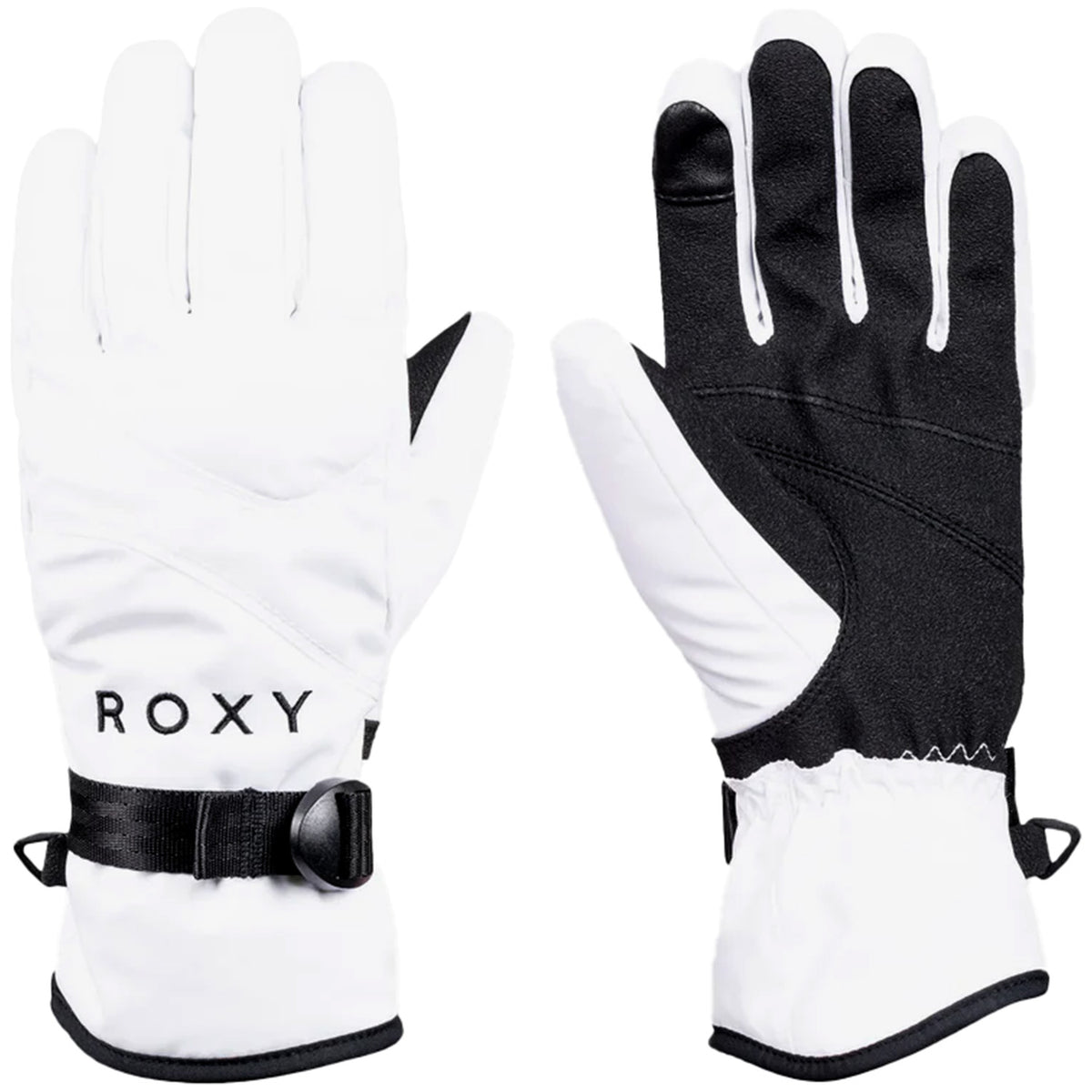 Roxy Jetty Gloves - Women's Bright White/Lluvia