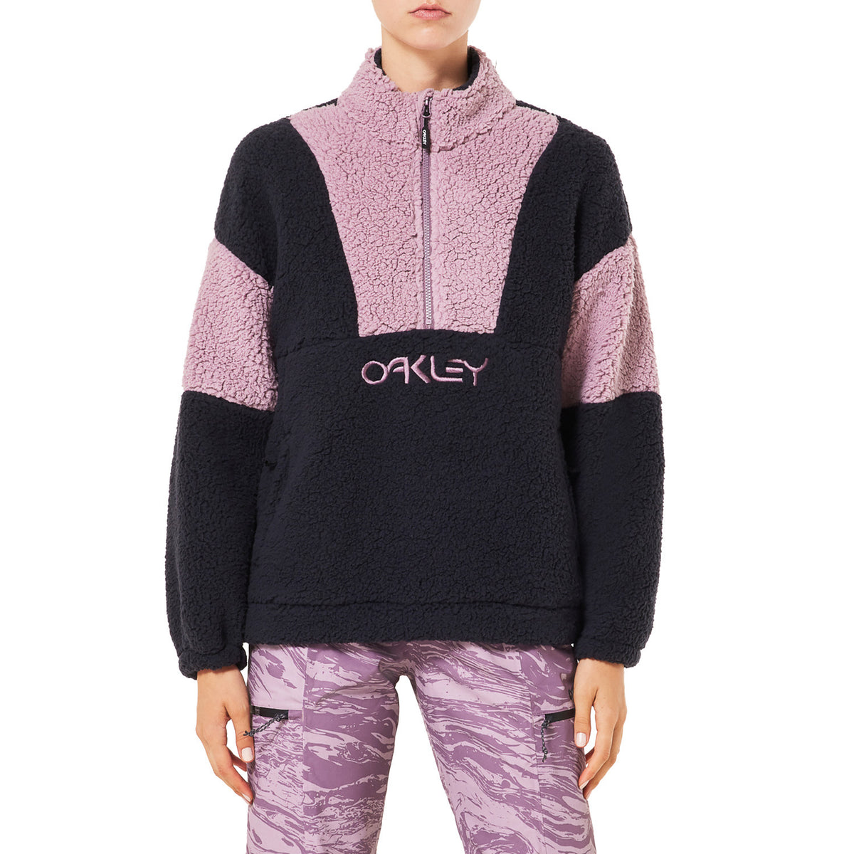 Oakley TNP Ember Half Zip RC Fleece - Women's Toadstool/Black