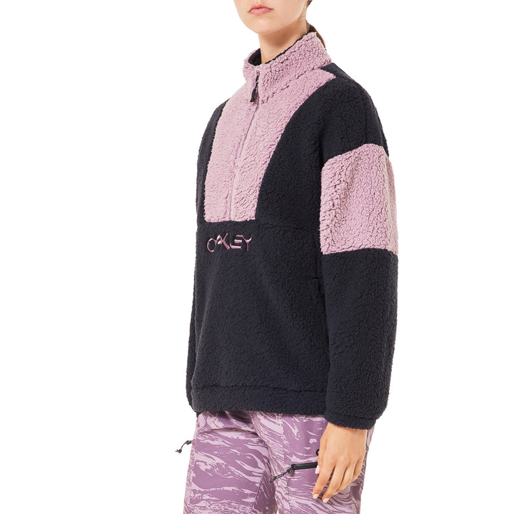 Oakley TNP Ember Half Zip RC Fleece - Women's Toadstool/Black