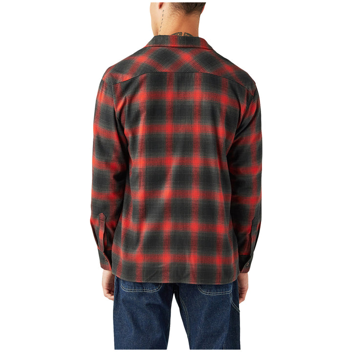 Dickies X Spitfire Flannel Long-Sleeve Shirt - Men's Red Ochre