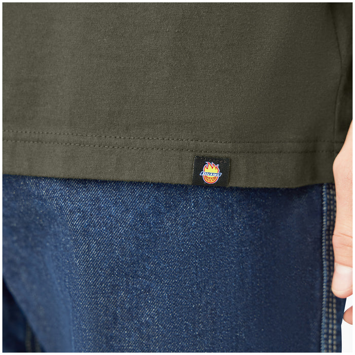 Dickies X Spitfire Long-Sleeve T-Shirt - Men's Olive Green