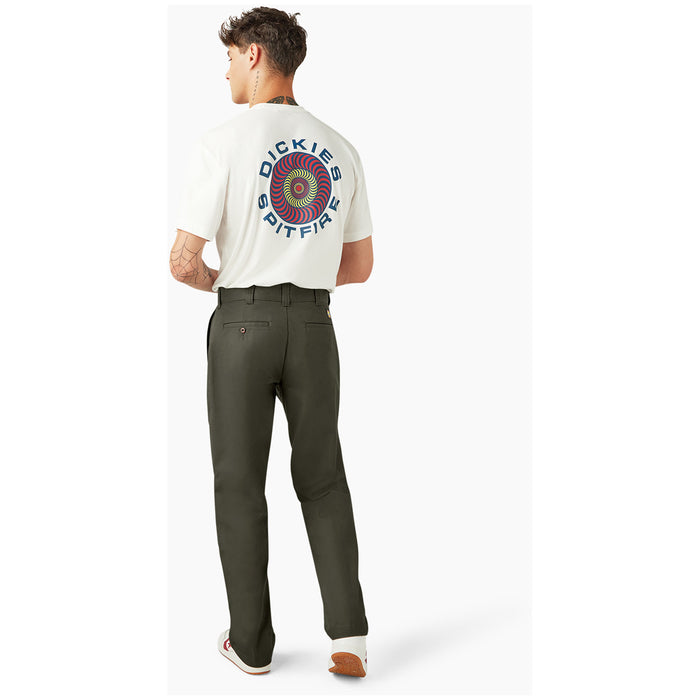 Dickies X Spitfire Double Knee Pants - Men's Olive Green