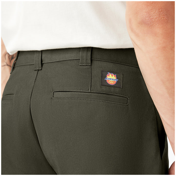 Dickies X Spitfire Double Knee Pants - Men's Olive Green