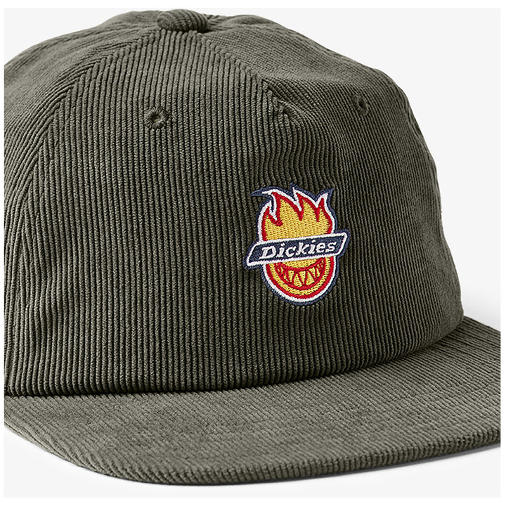 Dickies X Spitfire Corduroy Hat Olive Green